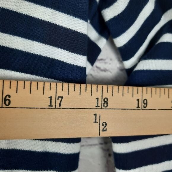 Lauren Ralph Lauren Nautical Stripped Cotton Blazer - Picture 15 of 16